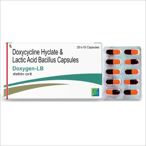 Doxycycline Hyclate And Lactic Acid Bacillus Capsules