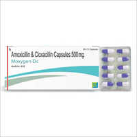 500 mg Amoxicillin And Cloxacillin Capsules