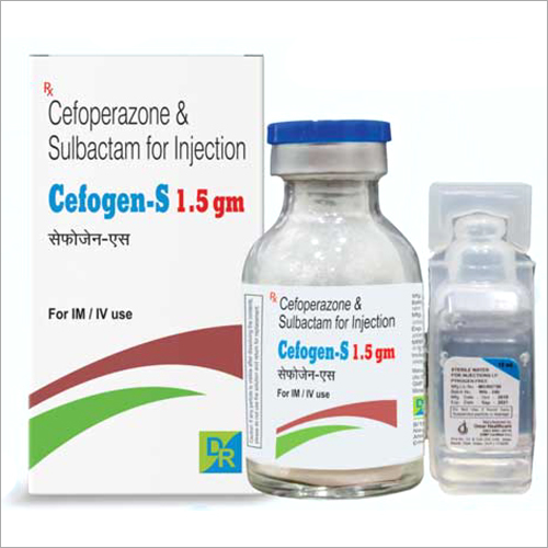 1.5gm Cefoperazone And Sulbactam For Injection