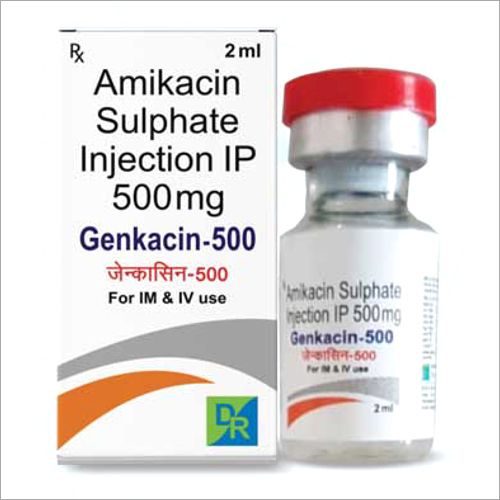 500 mg Amikacin Sulphate Injection IP By DEEGEN REMEDIES