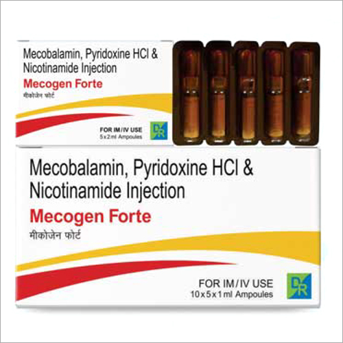 MECOBLAMINE PYRIDOXINE HCI & NICOTINAMIDE INJECTION