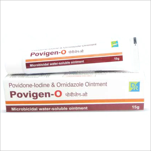Povidone Iodine And Ornidazole Oimtment