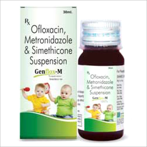 Ofloxacin Metronidazole And Simethicone Suspension