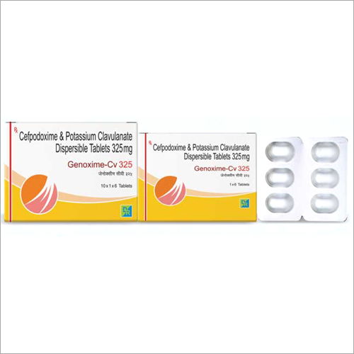325 mg Cefpodoxime And Potassium Clavulanate Dispersible Tablets