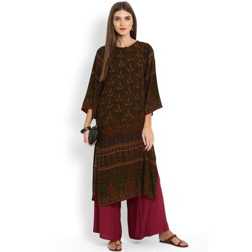 Fancy Kurti Palazzo Set