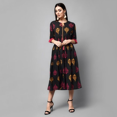 Ladies Rayon Kurtis