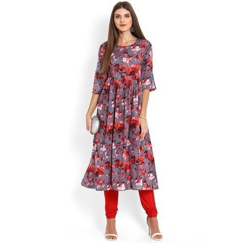 Ladies Printed Kurti set