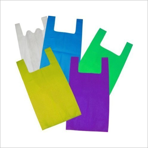 With Handle Eco Frindly U Cut Non Woven Bag