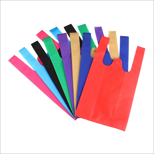 With Handle W Cut Non Woven Bag