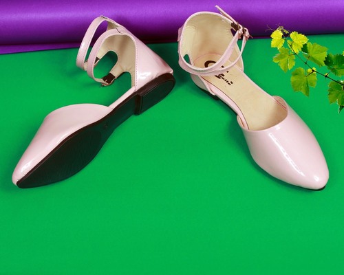 Ladies Mule Loafer Flat Shoe