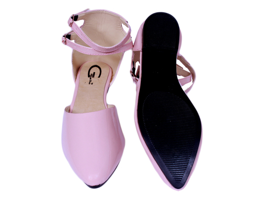Ladies Mule Loafer Flat Shoe