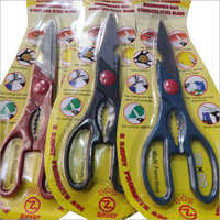 Steel Kitchen Scissors - Stainless Steel Blades, All Sizes Available, Multicolor Soft Plastic Handles | Durable, Corrosion Resistant, Comfortable Handling