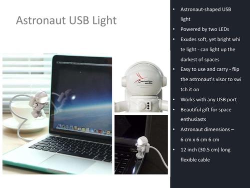 Astronaut USB Light
