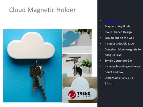 Cloud Magnetic Key Holder