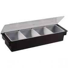 Condiment holder (Garnish Tray) 4 comp