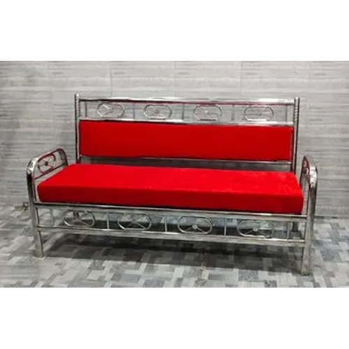 3 Seater Stainless Steel Sofa