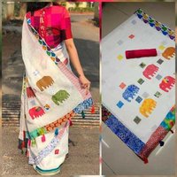 Linen Sarees