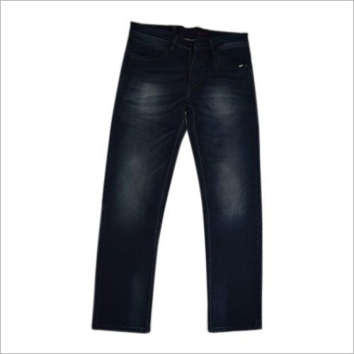 Washable Mens Straight Fit Jeans