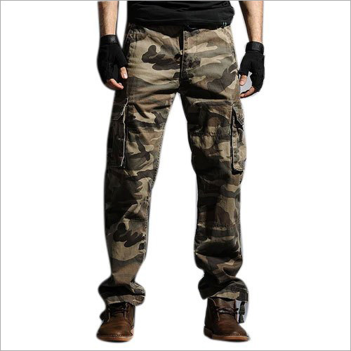 Mens Camouflage Cargo Pant