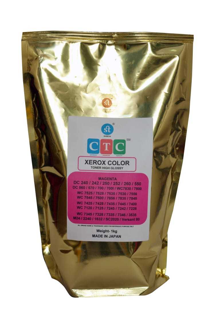 CTC Xerox Color Toner Powder High Glossy DC250 252 550 560
