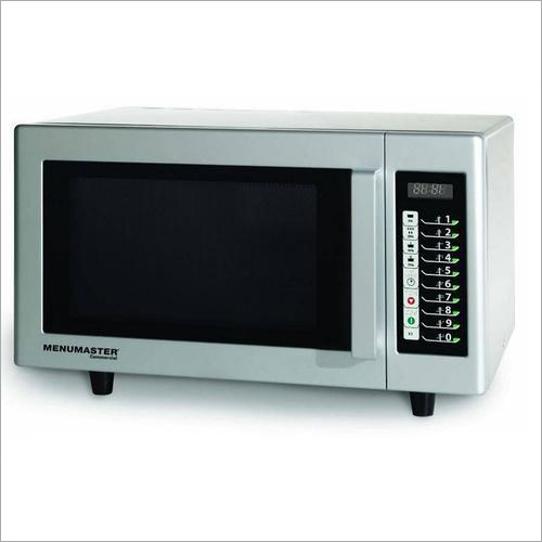 Silver Commercial Microwave Oven