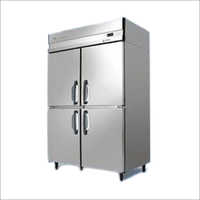 Upright Pillarless Refrigerator
