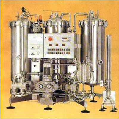Commercial Carbonated Water Plant - Stainless Steel, Variable Capacity | High Capacity, Easy Operation, Durable Design, Efficient Process