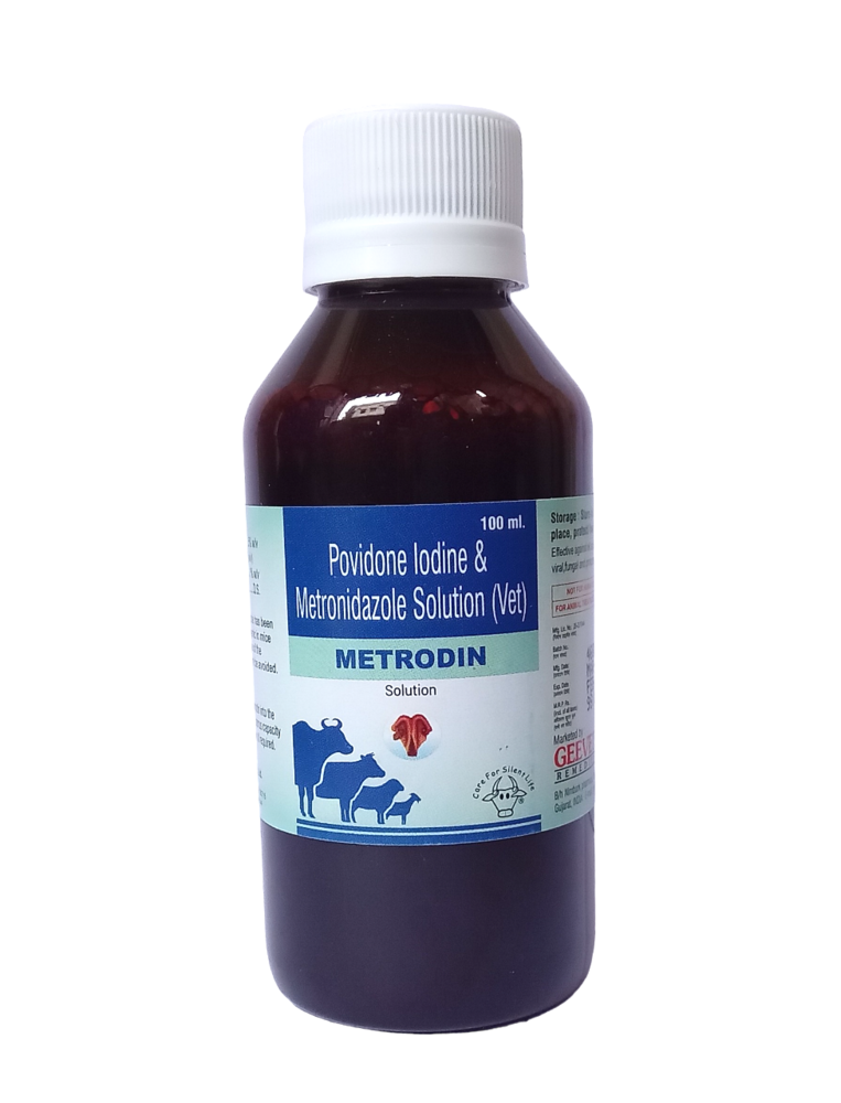 Povidone Iodine and Metronidazole Solution (Vet)