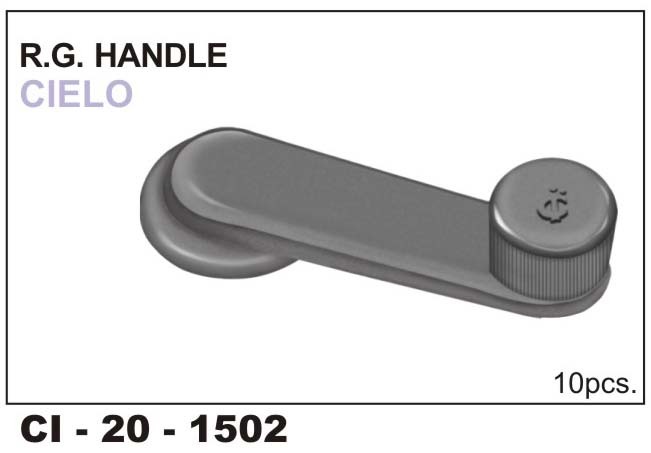 RG Handle CIELO - 4 Wheeler Design | Includes Warranty for Enhanced Reliability and Performance