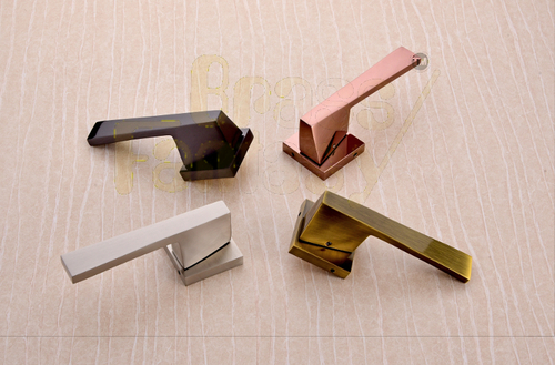 Brass Mortise handle - MUSTANG