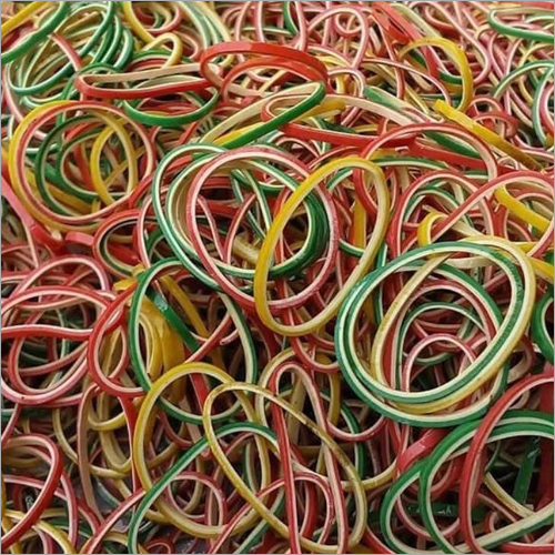Available In Multicolor Stretchable Rubber Band