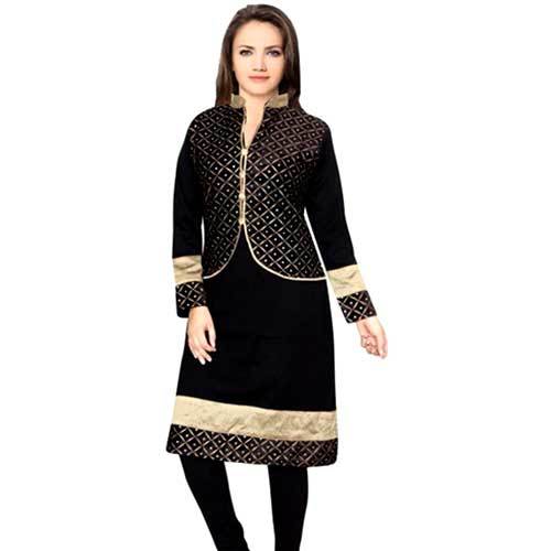 Kurti hot sale with coaty