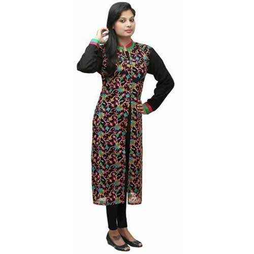 No Fade Ladies Long Full Sleeves Kurti