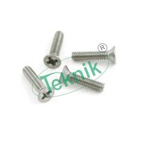 Standard/ Flat/ Head Set - 2-56 Thread, 3/8" Long | Engineered For Electronic Instruments, Ideal For Small Button Pad Sets, Single Unit Sales