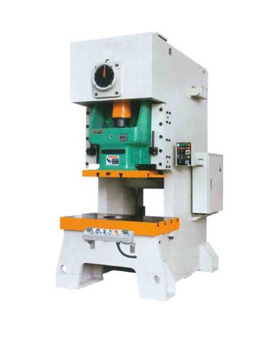 JH21-200 Automatic Open Stationary Press - Steel Plate Body, 1540x1200x2570 mm, White | CNC Technology, One-Year Warranty, Electromagnetic Speed Regulation, Overload Protection