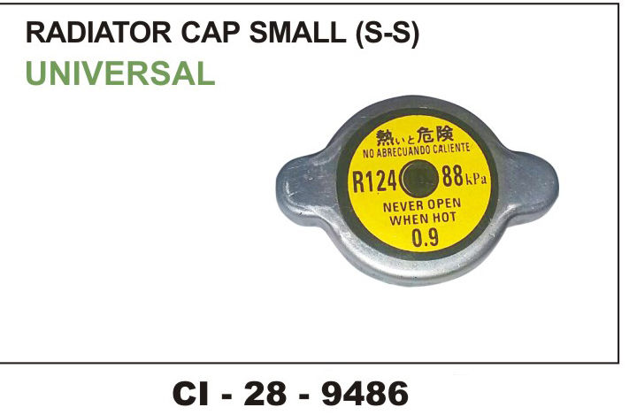 Radiator Cap Small(S-S) Universal Vehicle Type: 4 Wheeler