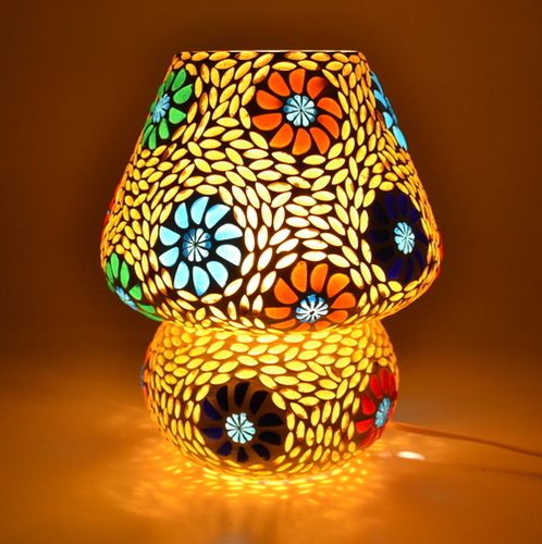 Glass Mosaic Table Lamp