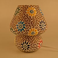 Glass Mosaic Table Lamp