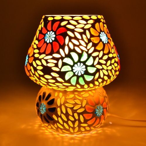 Glass Mosaic Table Lamp