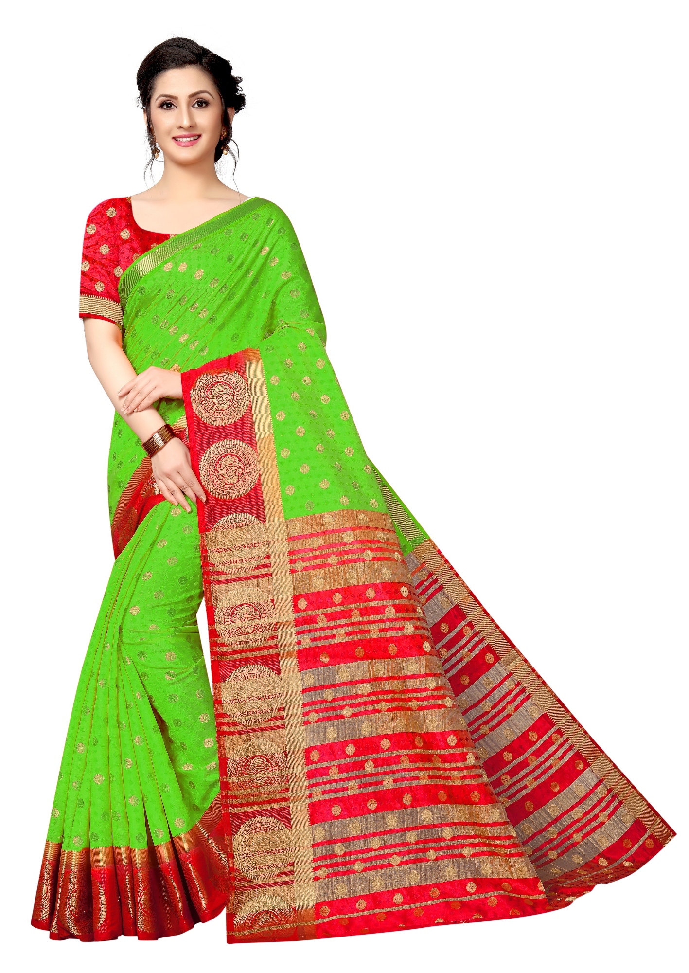 New Kanjivaram Fancy Saree