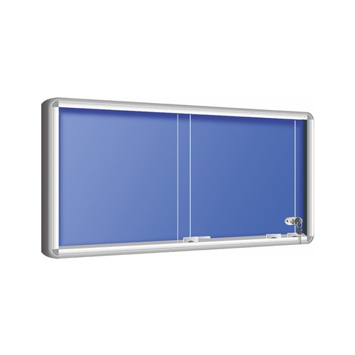 Alkosign Sliding Glass Cover Pin Boards