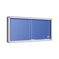 Alkosign Sliding Glass Cover Pin Boards