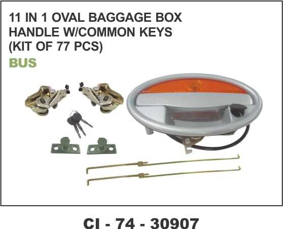 11  in 1  OVAL Handle kit(of 77 pcs) Bus(cinew)