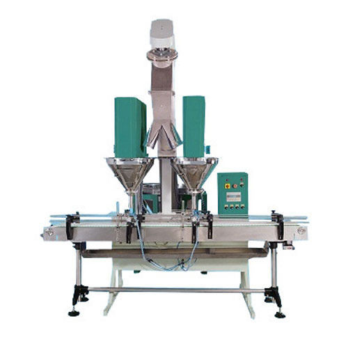 Double head powder filling machine 