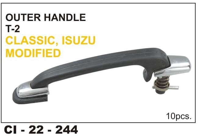 Outer Handle T-2 Classic - ASUZU Modified | 4-Wheeler, Reliable Warranty Included