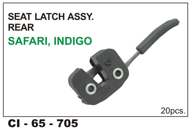 SEAT Latch Assy REAR SAFARI, INDIGO