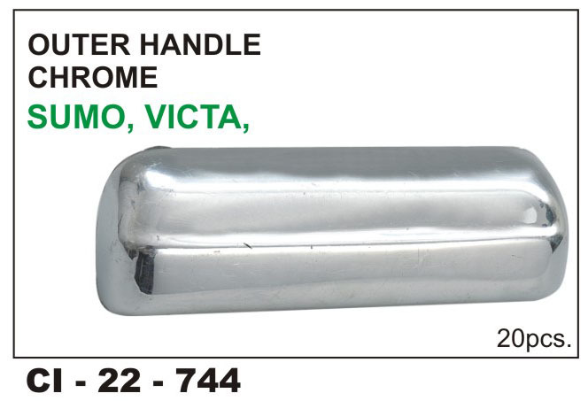 Outer Handle  CHROME ,SUMO,VICTA