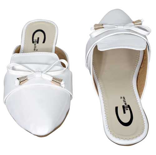 Ladies Flat Mule Loafers