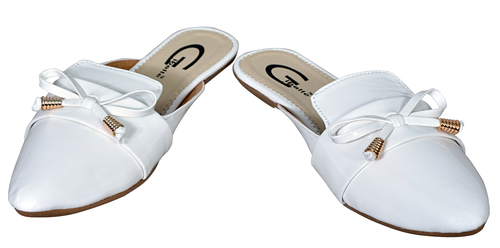 Ladies Flat Mule Loafers
