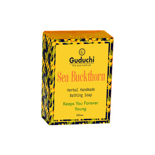 Sea Buckthorn Herbal Hand Made Soap Recommended For: Children